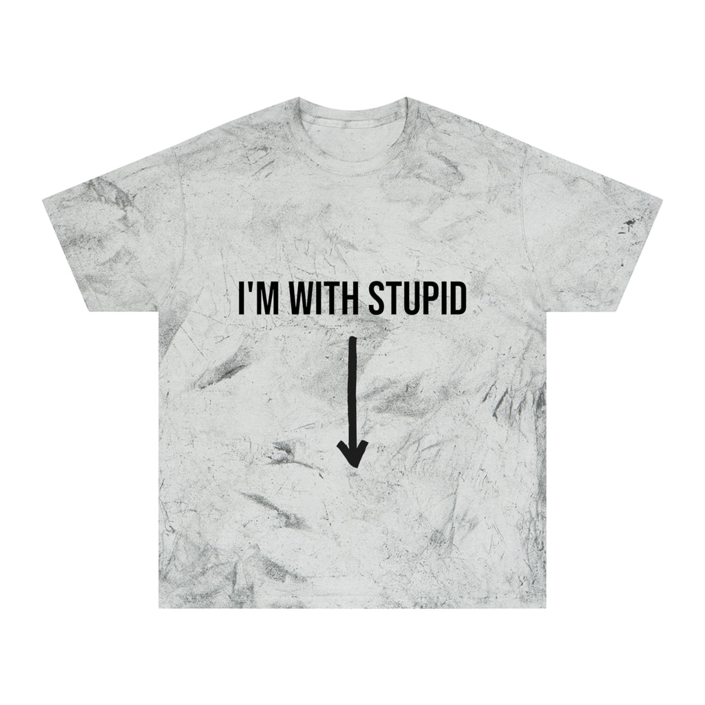 I'M WITH STUPID TEE